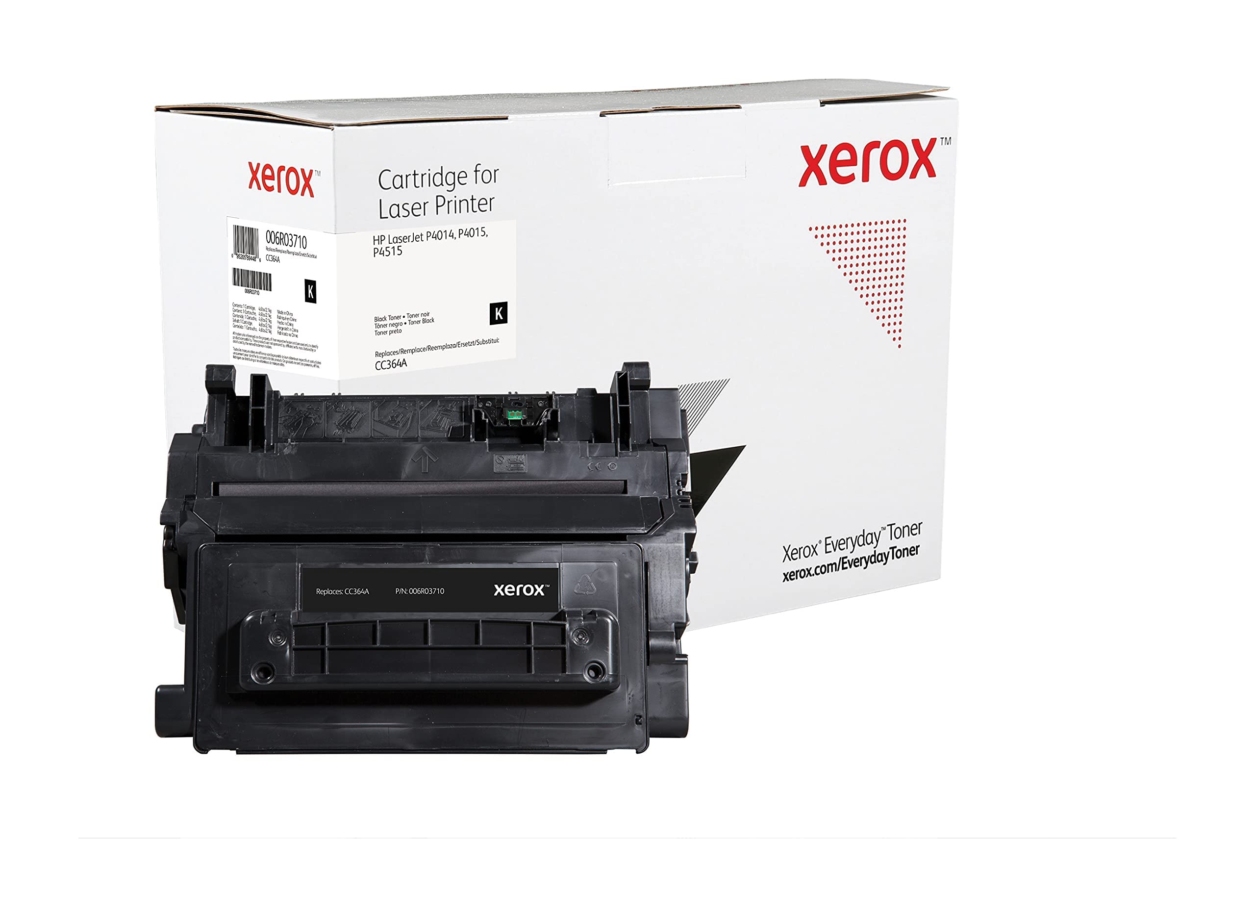 Xerox Everyday Compatible HP 64A CC364A Black Toner, Standard Capacity