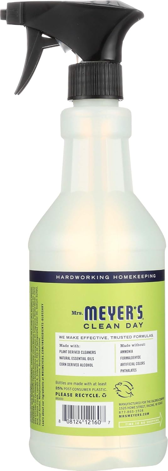 Mrs. Meyer's Clean Day Glass Cleaner, Lemon Verbena, 24-Ounce - Image 3