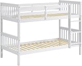 Vida Designs Milan Bunk Bed Complete White No Mattress view 8