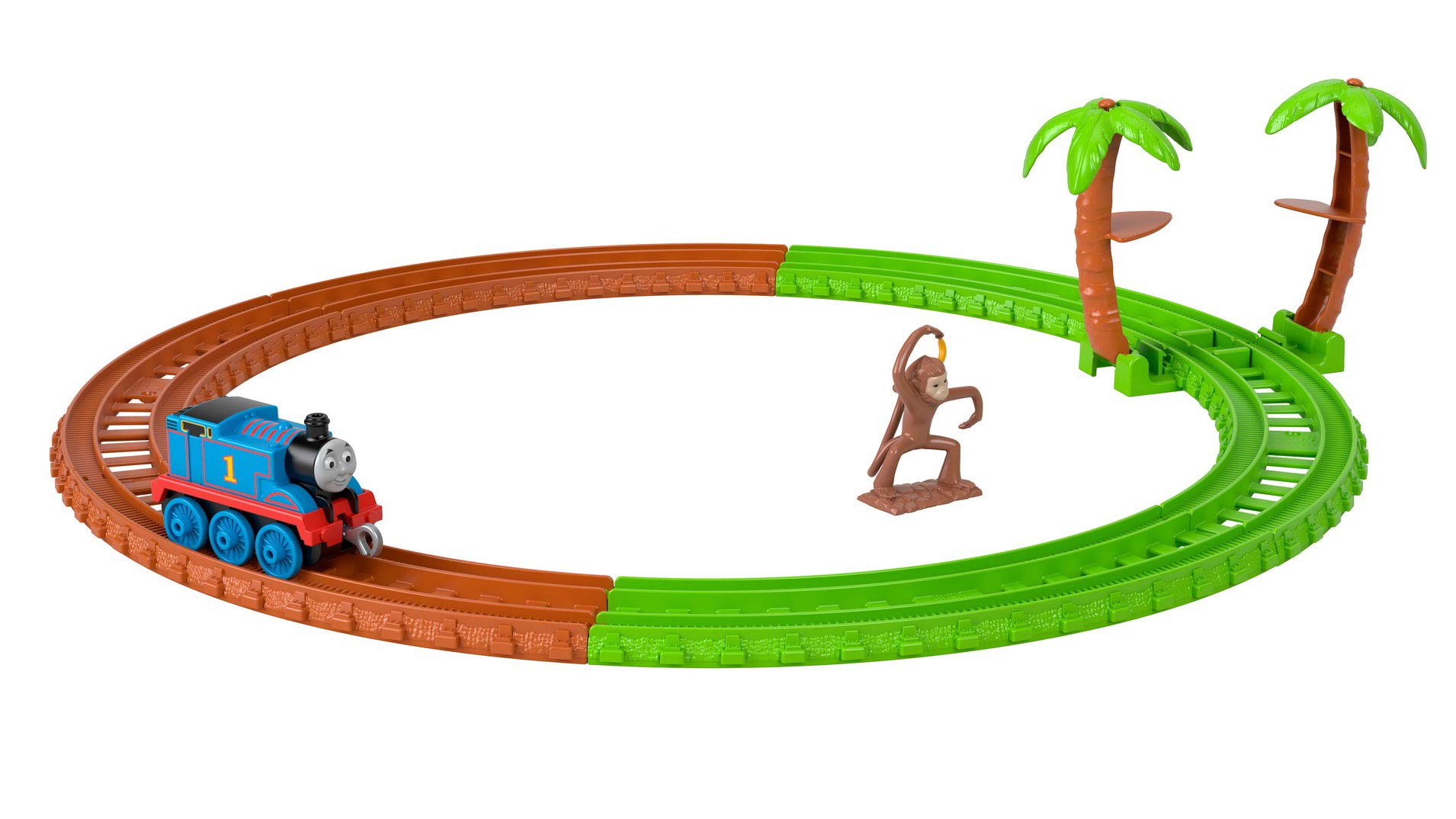 Thomas & Friends - Jungle Adventure Playset, with Thomas Locomotive and Toy Accessories for Children 3+ Years, GJX83