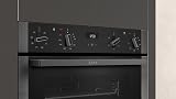 Neff N50 Double Oven CircoTherm EasyClean Graphite 88.8x59.4x55cm view 2