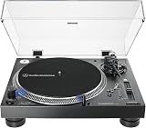 Audio-Technica LP140XPBKEUK Professional Direct Drive Manual Turntable Black view 1
