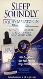 Sleep Soundly Liquid Melatonin 10mg, Instant Acting