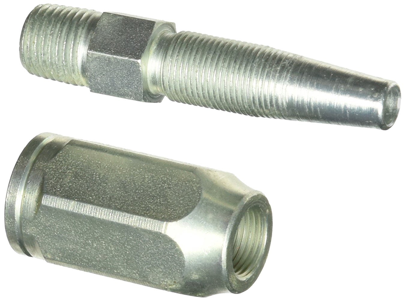 Gates 6C1T4RMP Field Attachable Type T for G1 Hose, 1 Wire, Male Pipe NPTF, 30 Cone Seat, 3/8