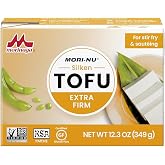 Mori-Nu Silken Tofu Extra Firm | Velvety Smooth and Creamy | Low Fat, Gluten-Free, Dairy-Free, Vegan, Made with Non-GMO soybeans, KSA Kosher Parve | Shelf-Stable | Plant protein | 12.3 oz x 6 Packs