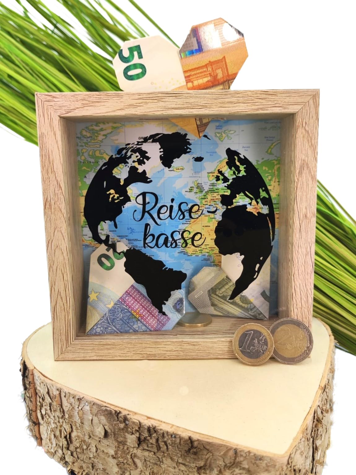 MC Trend Money Box Travel The World Holiday World Trip Dream Trip Money Box Travel Money Gift Idea Wishes Travel cash register