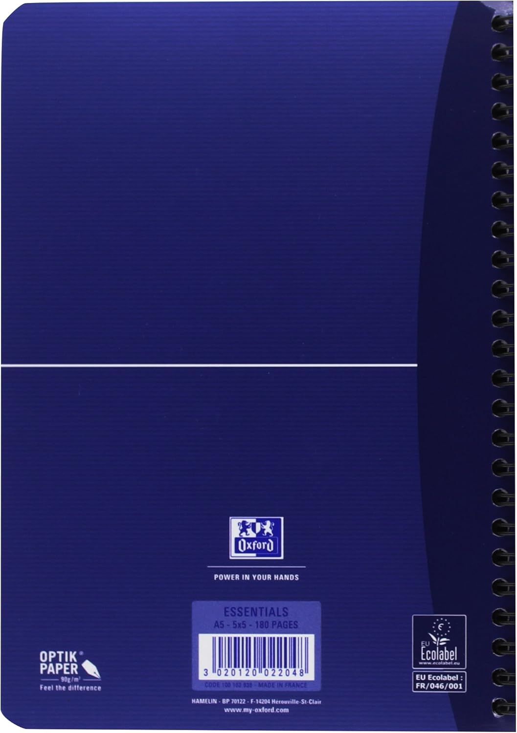 Oxford Office Essential 100102938 - Note Pads + Spiral Rule - Random Color, a5 - Image 3