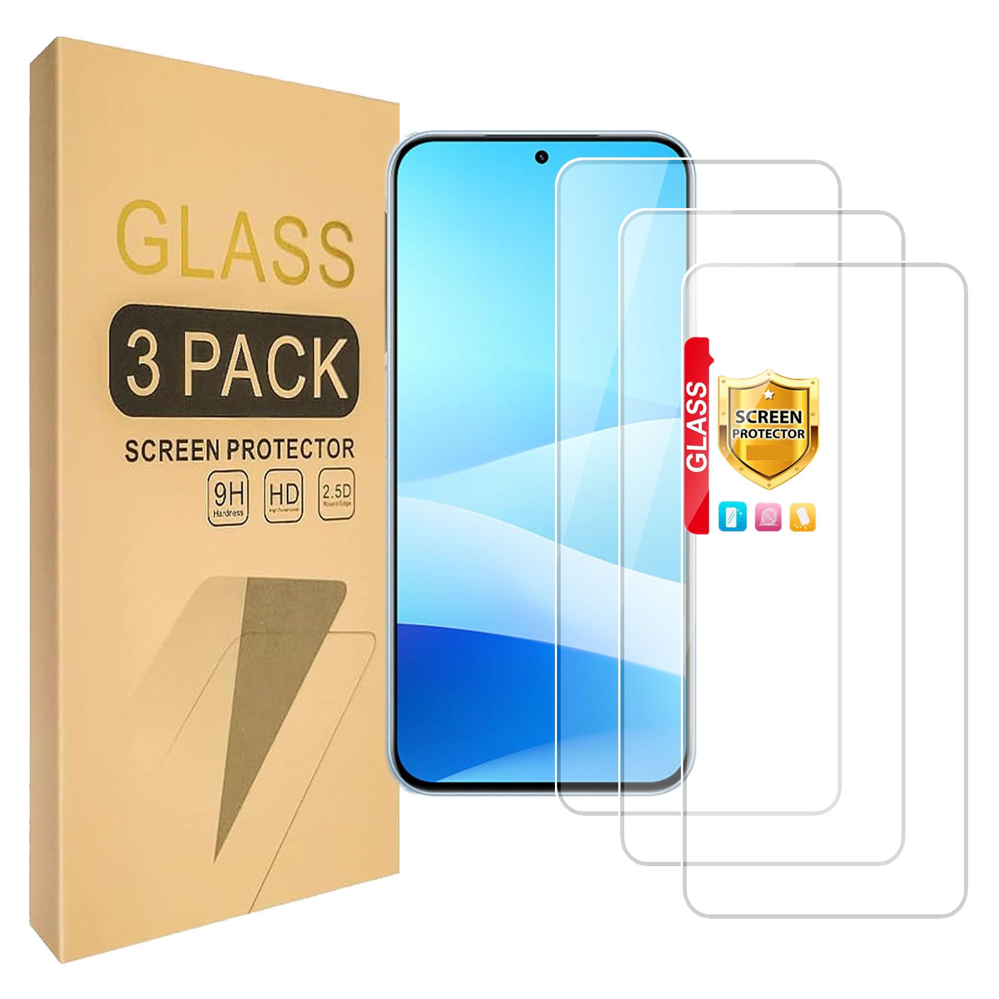 Lucyliy (3 Pack) Compatible with Meizu Note 22 Pro