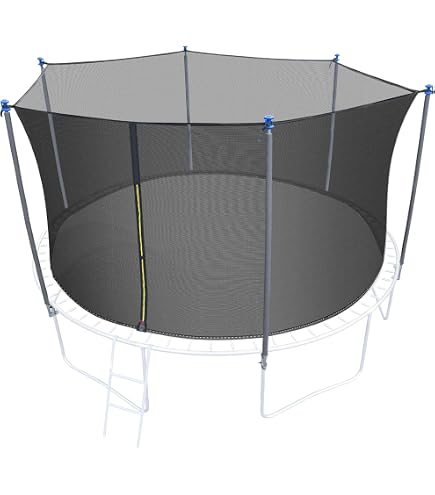 VEVOR Tapis De Trampoline De Rechange Rond 3,7/3,9/4,6 M - Résistant UV Avec Outil Et Anneaux