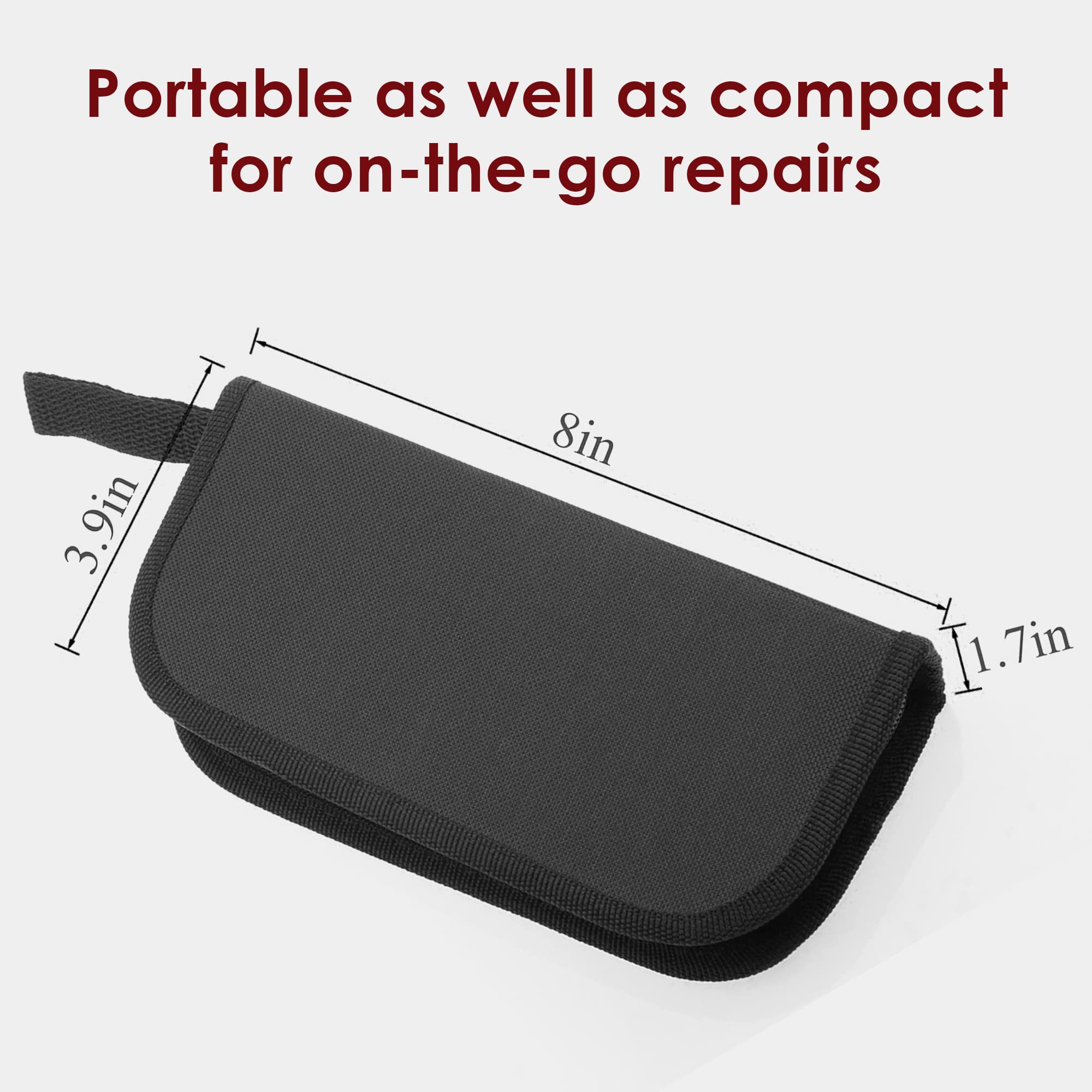 Gadgetime USA Watch Repair Kit (147 Pieces) - Professional Service Set with Carry Case & User Manual - Battery, Band, Strap, Link Pin, Spring Bar, Back Remover & Replacement