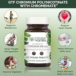 Natural Nutra GTF Chromium Polynicotinate with
