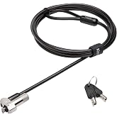 Kensington NanoSaver Keyed Laptop Lock for Select HP and Lenovo Laptops (K64444WW), Black