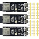 SANXIXING 3PCS ESP32 S3 Development Board BT 2.4G WiFi Module Internet of Things 8MB PSRAM 16MB Flash N16R8 44Pin CP2102 Type-C ESP32-S3-DevKitC-1