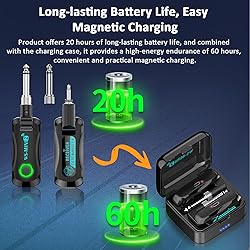 2.4GHz Wireless Guitar System with 4