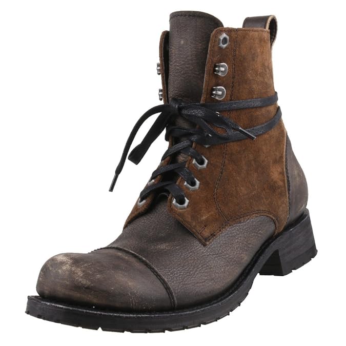 Sendra Herren Schnürstiefel 12858 Braun