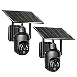 Tefrio No WiFi Security Camera with Built-in 4G LTE
