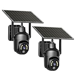 Tefrio No WiFi Security Camera with Built-in 4G LTE