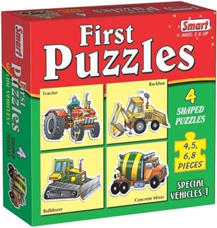 Smart First Puzzles - Special Vehicles I