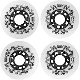 4-Pack Inline Skate Wheels Outdoor 90A Freestyle Durable Tire72mm 76mm 80mm for Choose Hockey Roller Blades Replacement Wheel