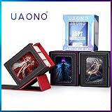 UAONO Card Deck Box MTG Commander Display Holds 100+ Cards PU Leather view 7
