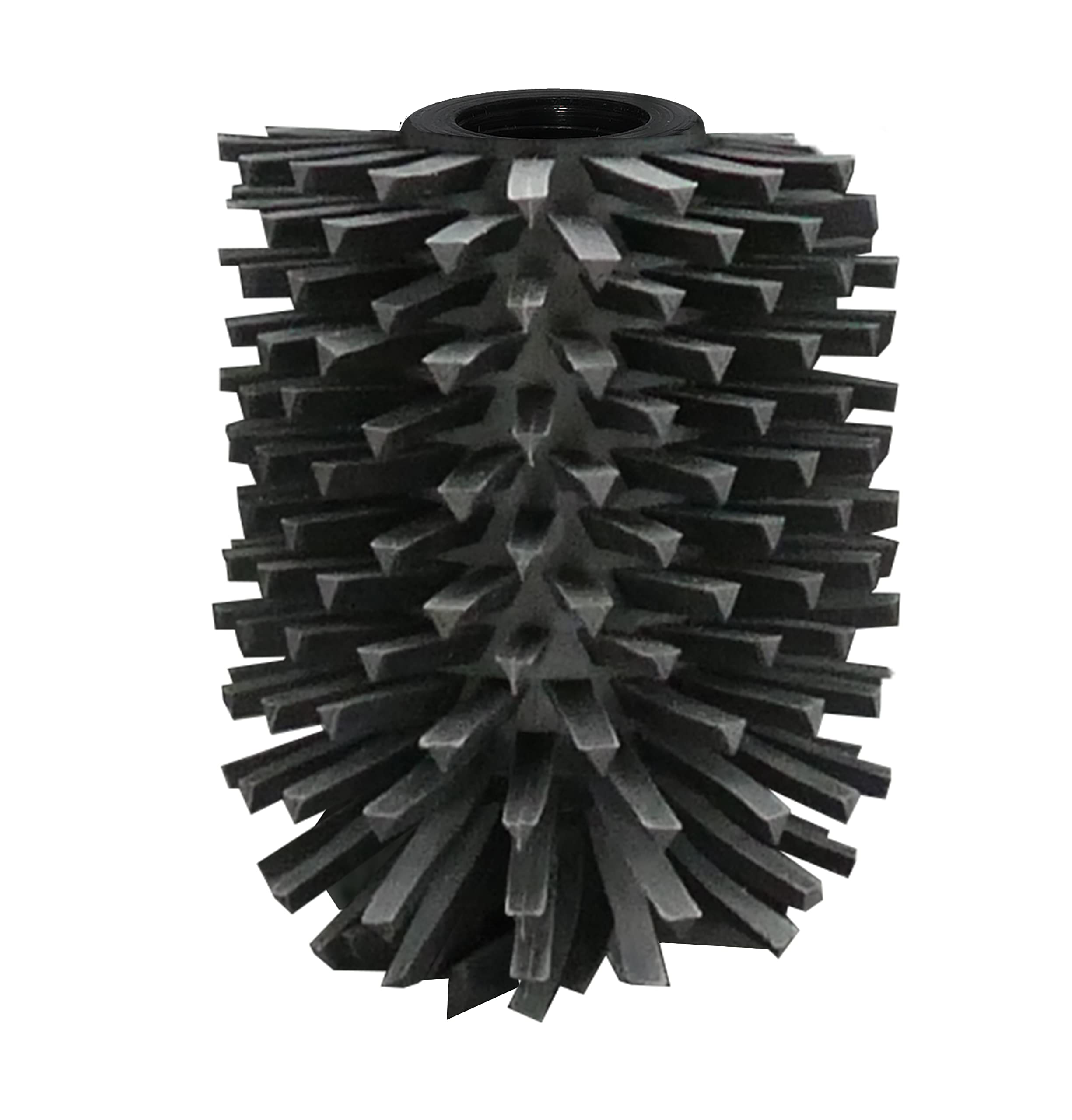 tesa Replacement Toilet Brush Head - High-Quality Toilet Head - Made for tesa Toilet Brush Sets - Dark Grey - 9.4 x 7.1 x 7.4cm - Thread Diameter 3/8" Approx. 15 mm