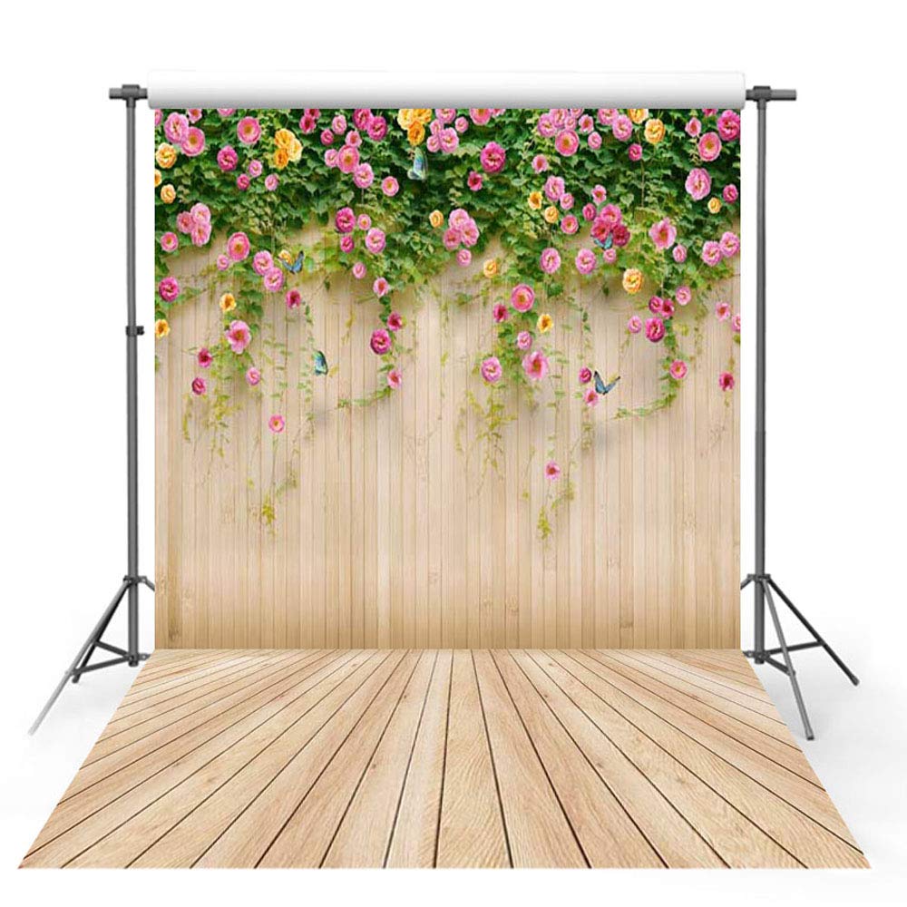 MEMOFOTO 5x7ft Photography Backdrops Flower Wall Amazon.co.uk Camera