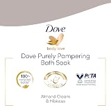 Dove Soothing Almond Cream Hibiscus Bath Soak 6x450ml with 1/4 Moisturising view 6