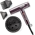 BaBylissPRO Nano Titanium Professional Nano Light Ionic Dual-Voltage Lightweight Hair Dryer, Portable Travel Professional Styling Tool with Diffuser, Blow Dryer Set for All Hair Types