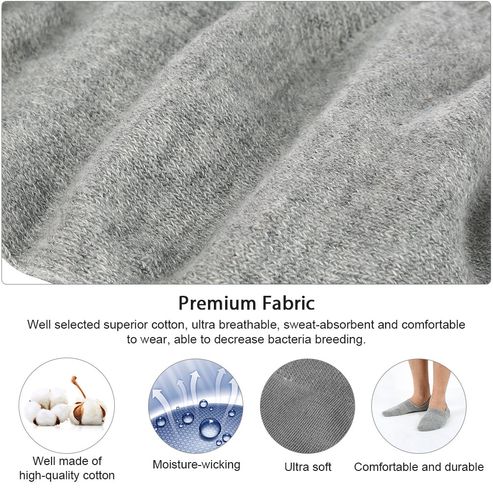 VBIGER Socquette Homme Invisible