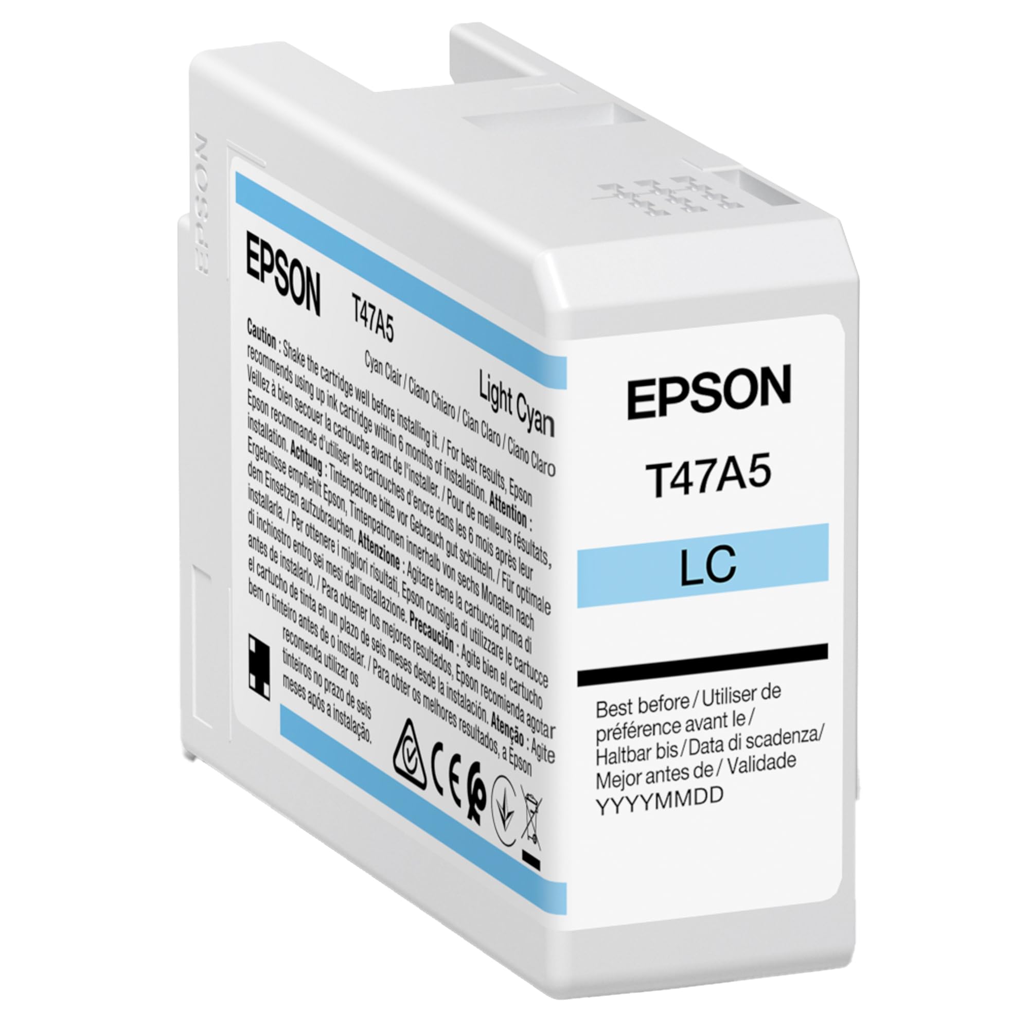 Epson T47A5 C Clear Ink 50 ml,Black