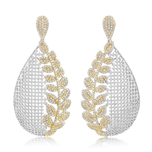 Silver Brass Bijou Earrings for Women