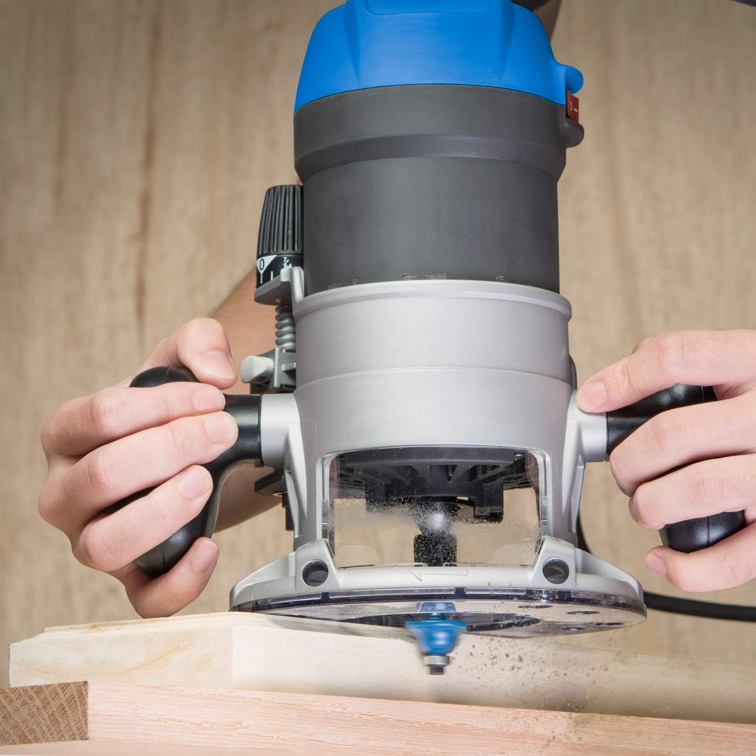 Hiltex 10100 Tungsten Carbide Router Bits | 15-Piece Set - Edge Treatment And Grooving Router Bits - 