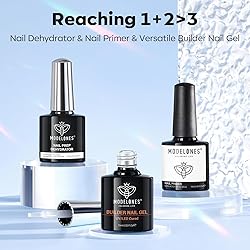 modelones Nail Dehydrator and Primer & Builder Nail
