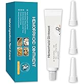 BXQJRJ Hemorrhoid Ointment,Herbal hemorrhoid Gel,Effectively relieves Anal discomfort,Suitable for Men and Women,Fast-Acting hemorrhoid Ointment (20g)