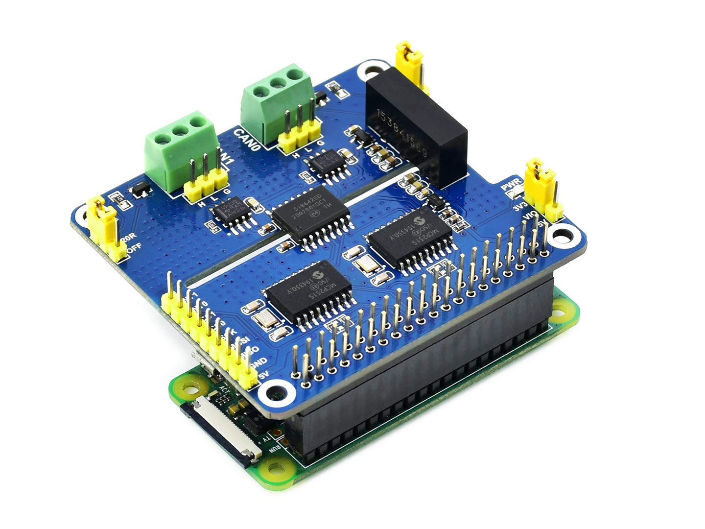 Mua Waveshare 2-Channel Isolated CAN Expansion HAT for Raspberry Pi ...
