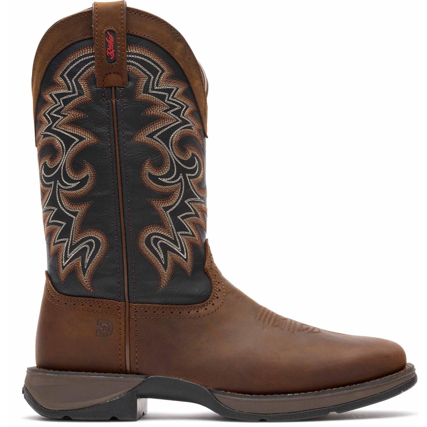 Durango Pull-on Western Boot, Chocolate And Midnight, Size 12(W) Image