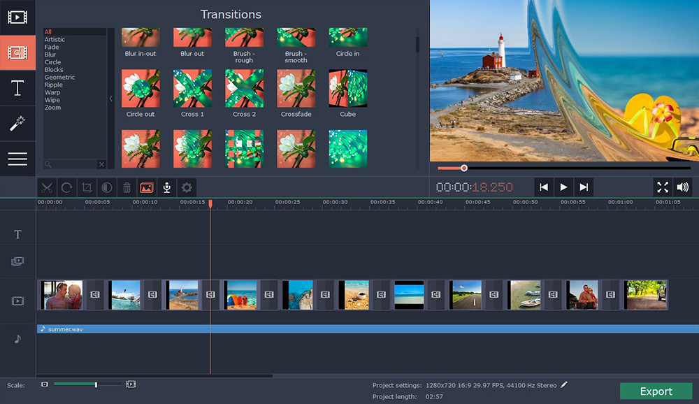 Movavi Slideshow Maker 3 Personal Edition [Download] - Thumbnail 2