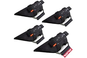 GPCA - GP Grip PRO Handle, Foldable Patented Aluminum Metal Grab Handles for Jeep Wrangler 4xe, JL, JT, JK, Sport, Sahara, Rubicon and Gladiator 4DR/2DR 2007-2023, 4 Packs, Army Green