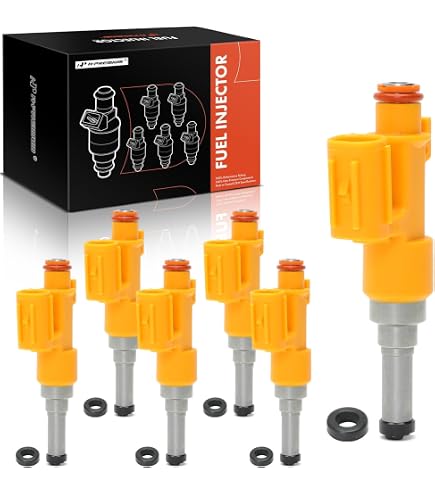 6-Set Fuel Injector Seal Kit – Fits Toyota Avalon, Camry, Highlander, Sienna, Tacoma & Lexus 3.5L V6