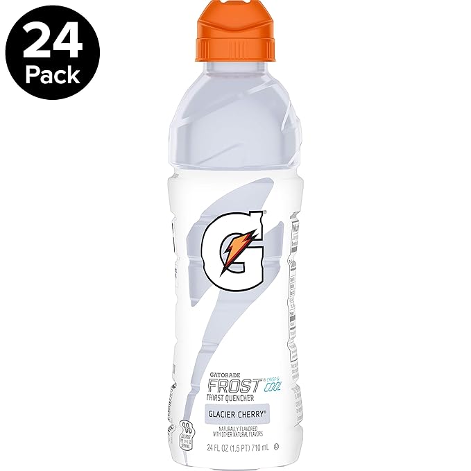 Gatorade Glacier Cherry, 24 Ounce, 24 Count Grocery