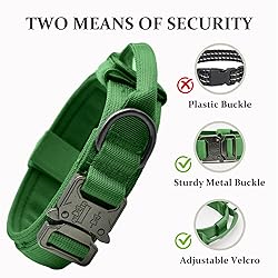 Tactical Dog Collar, Adjustable Military Training
