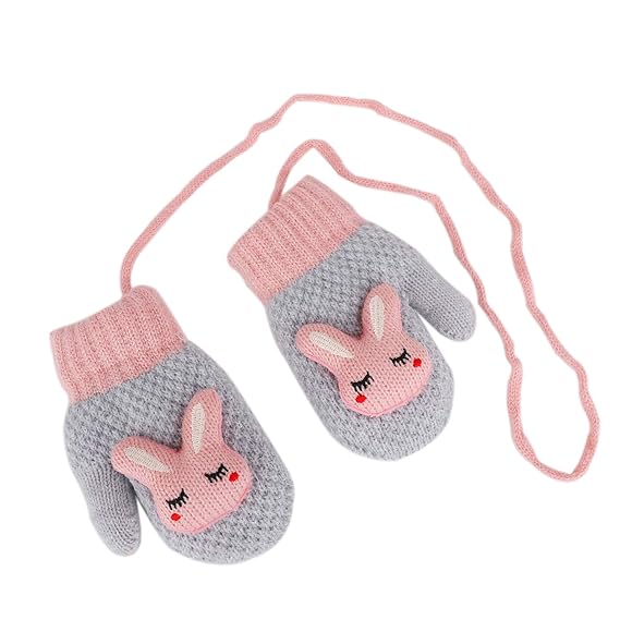 baby gloves with strings