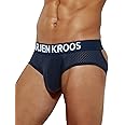 Arjen Kroos Men's Jockstrap Underwear Breathable Mesh Jock Straps Cotton Athletic Supporter