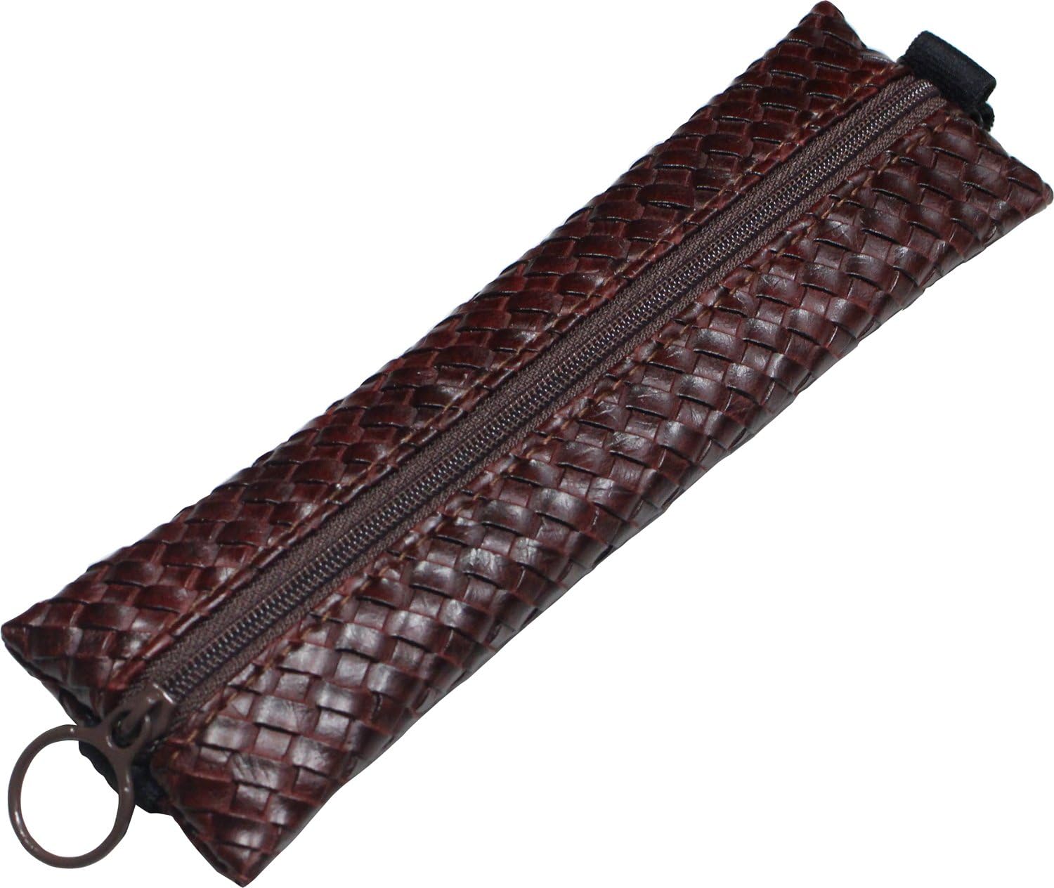 ZISA / Jisa pen case mesh rubber band with Brown DS13-02