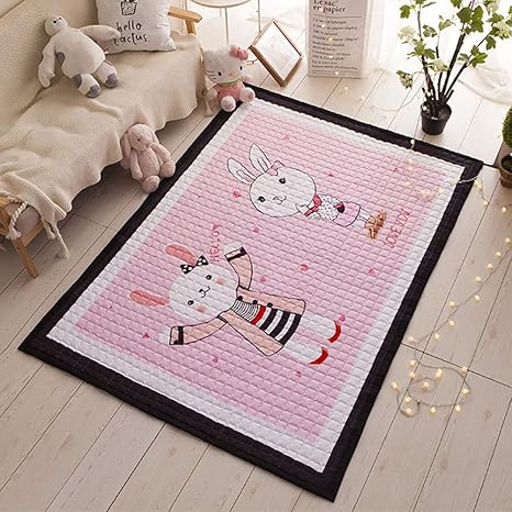 Amazon 子供 再生 敷物 食品 赤ちゃん クロール 食品 布 フロアマット 折りたたみ 式 洗える リビング ルーム カーペット ホーム 子供 登山 ゲーム パッド 22 57x77 145x195cm ラグ カーペット オンライン通販
