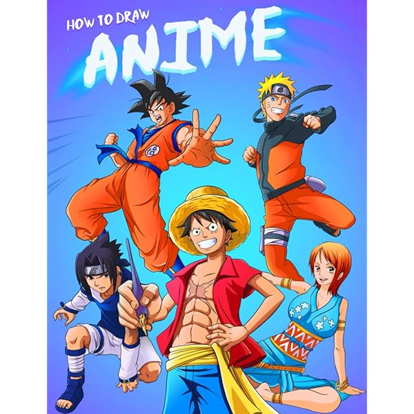 How To Draw Anime Characters Step By Step Drawing Anime For Beginners Most Known Characters Dani Md Amazon Com Books