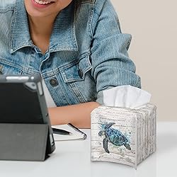 Talayituse Turtle Wood Paint Splatter Print Tissue