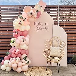 Awenztech Light Pink Balloons 12 inch, Pastel Pink
