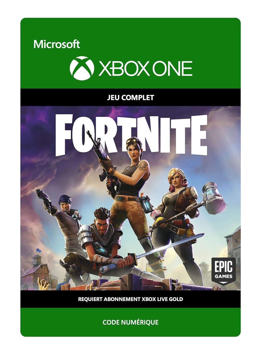 Fortnite Deluxe Founder S Pack Xbox One Code Jeu A - 