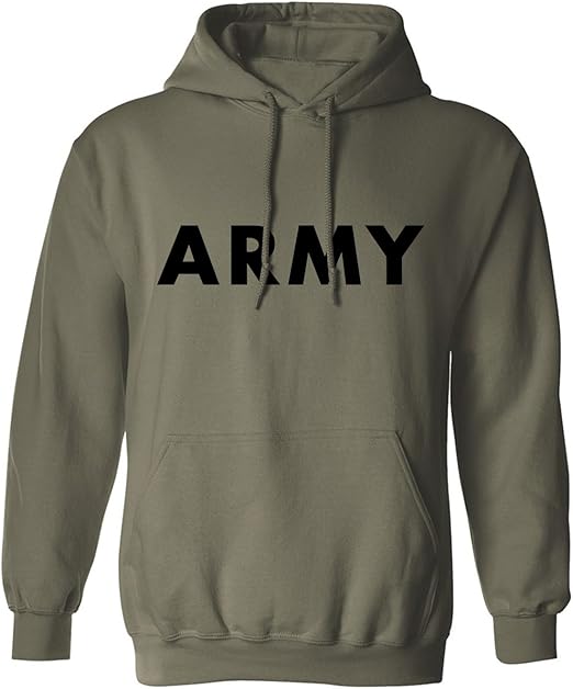 sudadera verde militar
